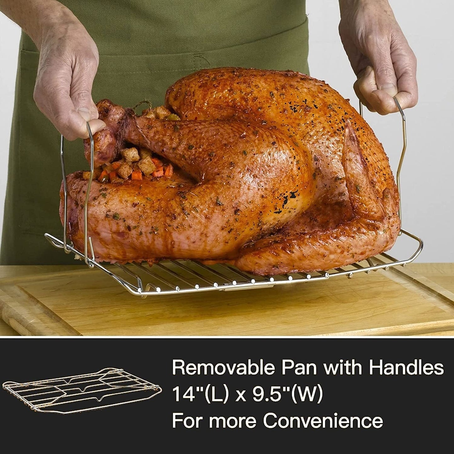 Royalcraft Roaster Oven with Removable Pan