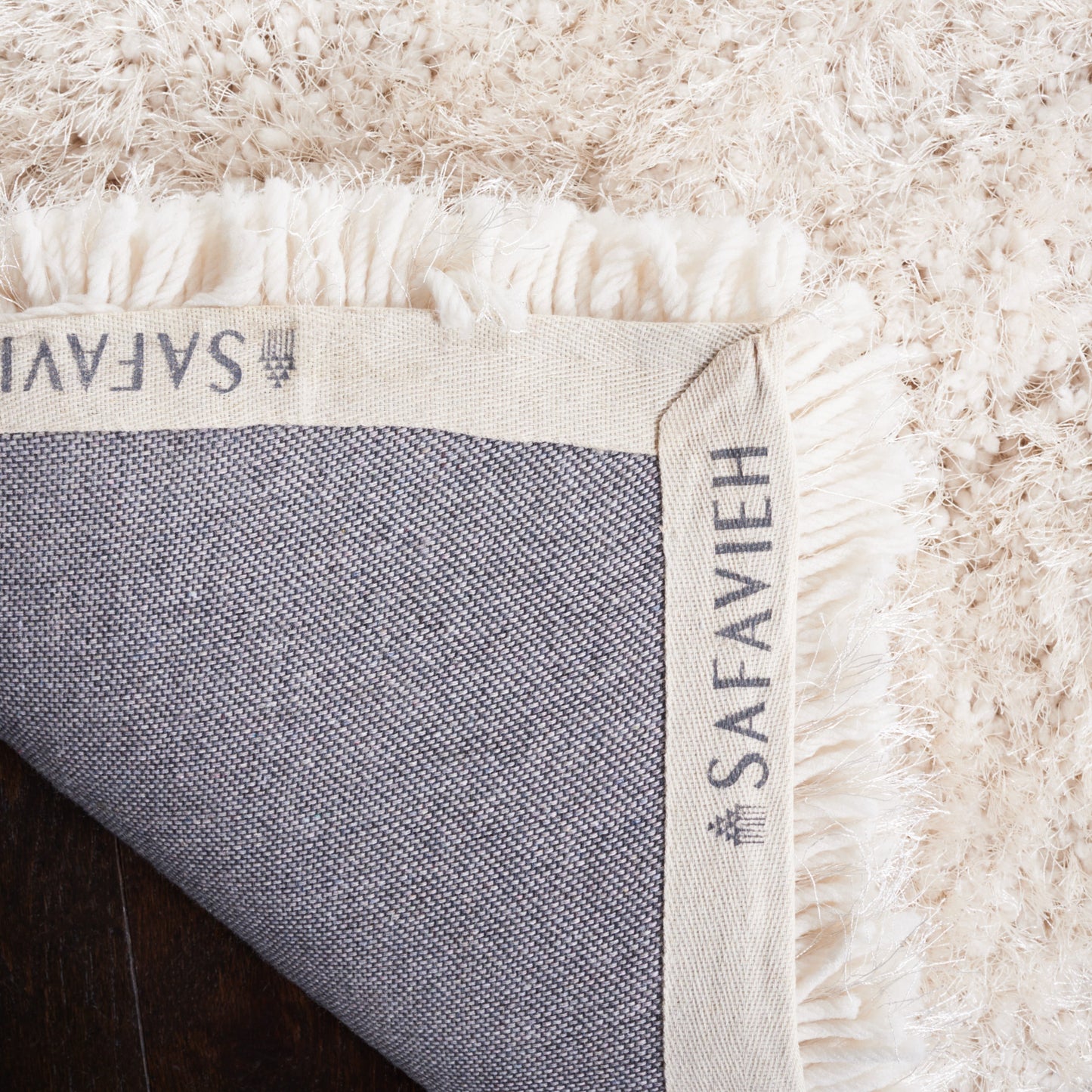 SAFAVIEH Bahija Rudina Luxe Shaggy 3 inch-thick Area Rug