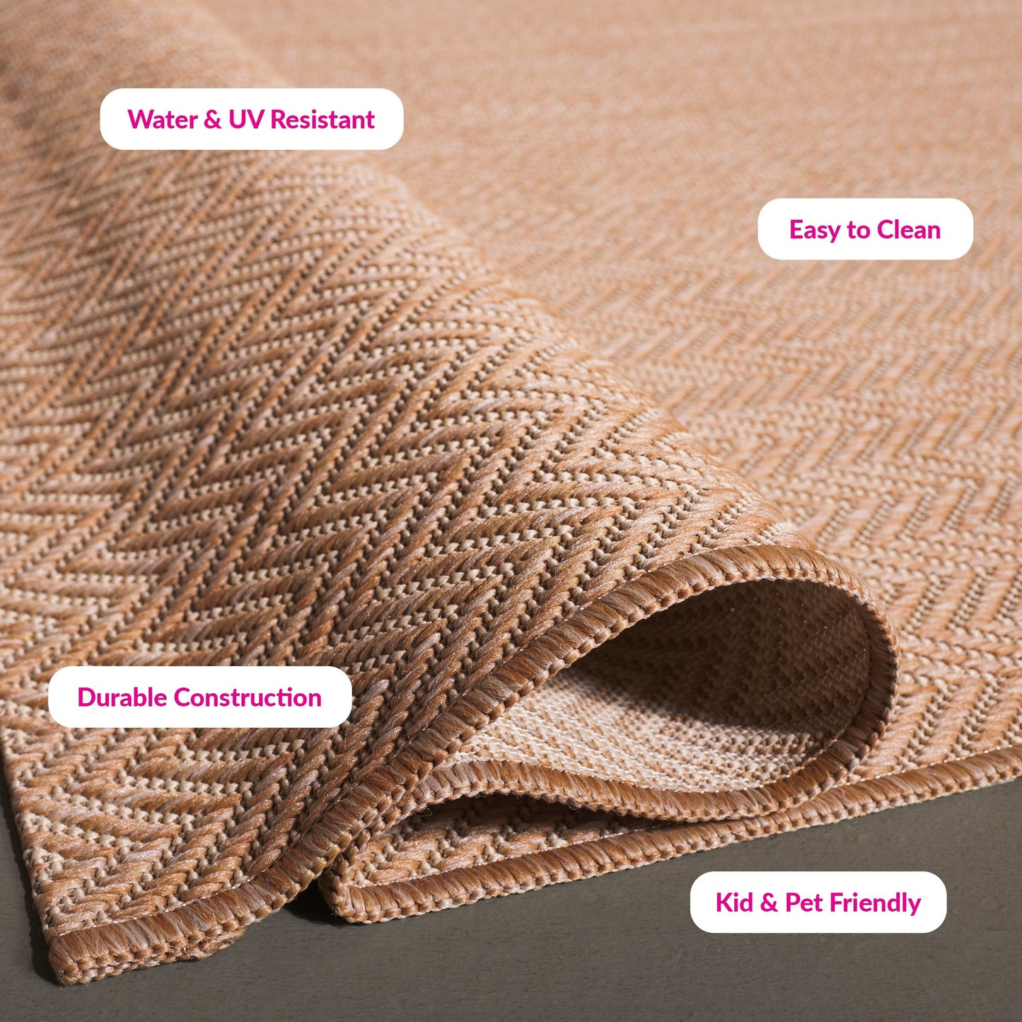 SAFAVIEH Courtyard Ilmur Indoor/ Outdoor Waterproof Patio Backyard Rug