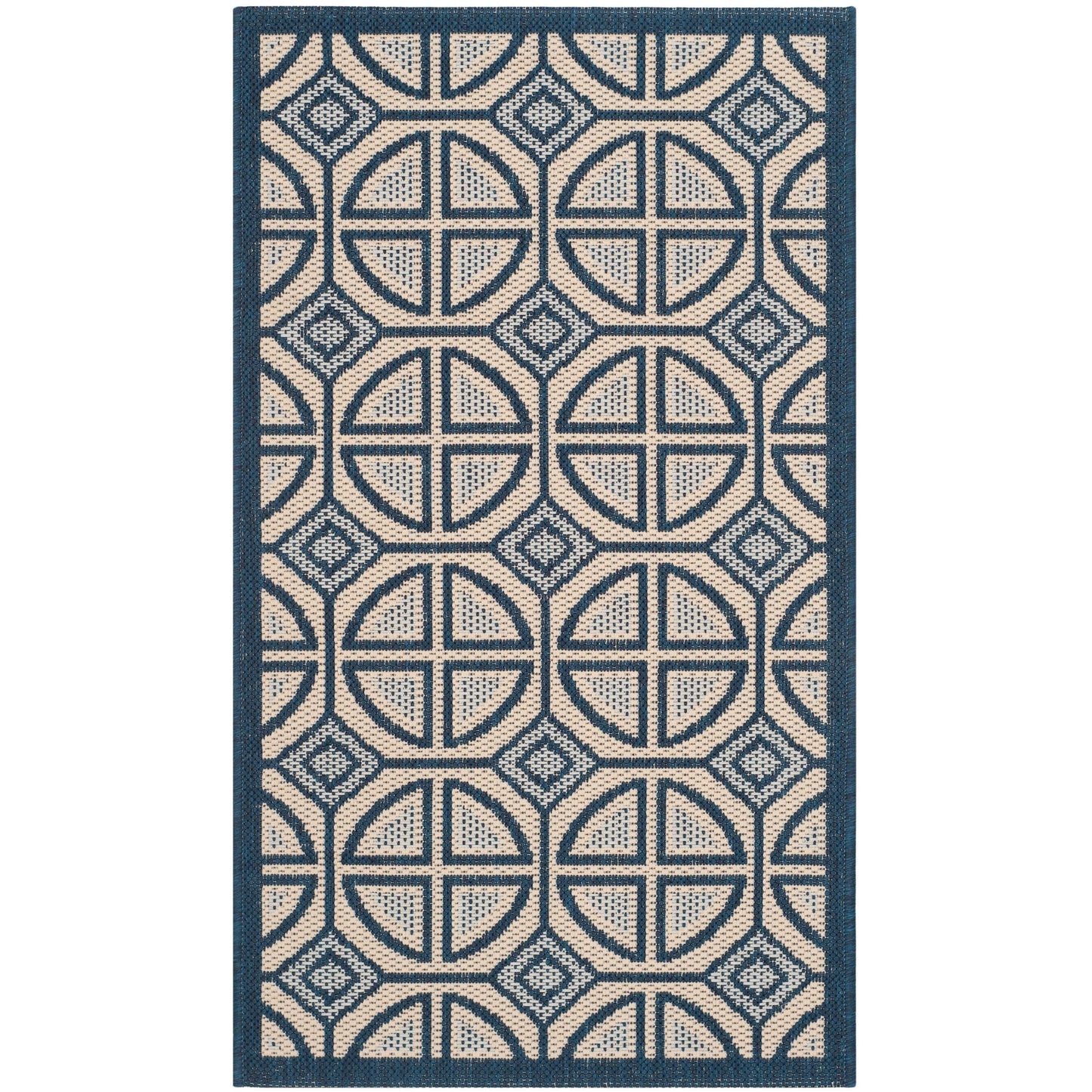 SAFAVIEH Courtyard Saundra Indoor/ Outdoor Waterproof Patio Backyard Rug