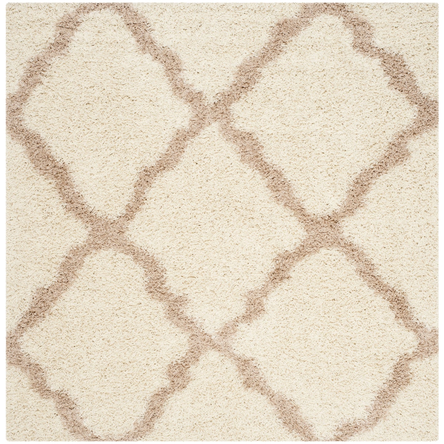 SAFAVIEH Dallas Shag Darina Trellis 1.5-inch Thick Rug