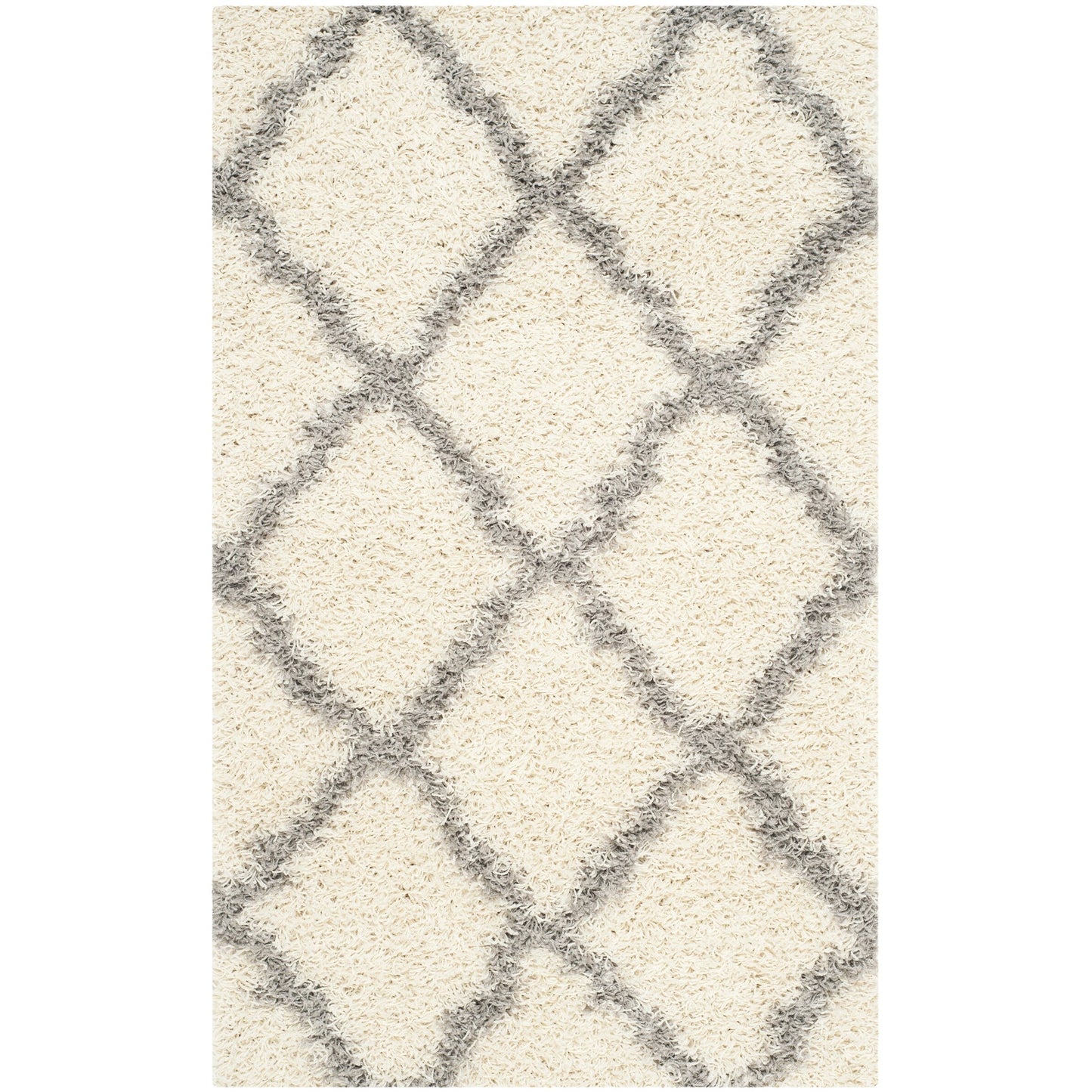 SAFAVIEH Dallas Shag Darina Trellis 1.5-inch Thick Rug