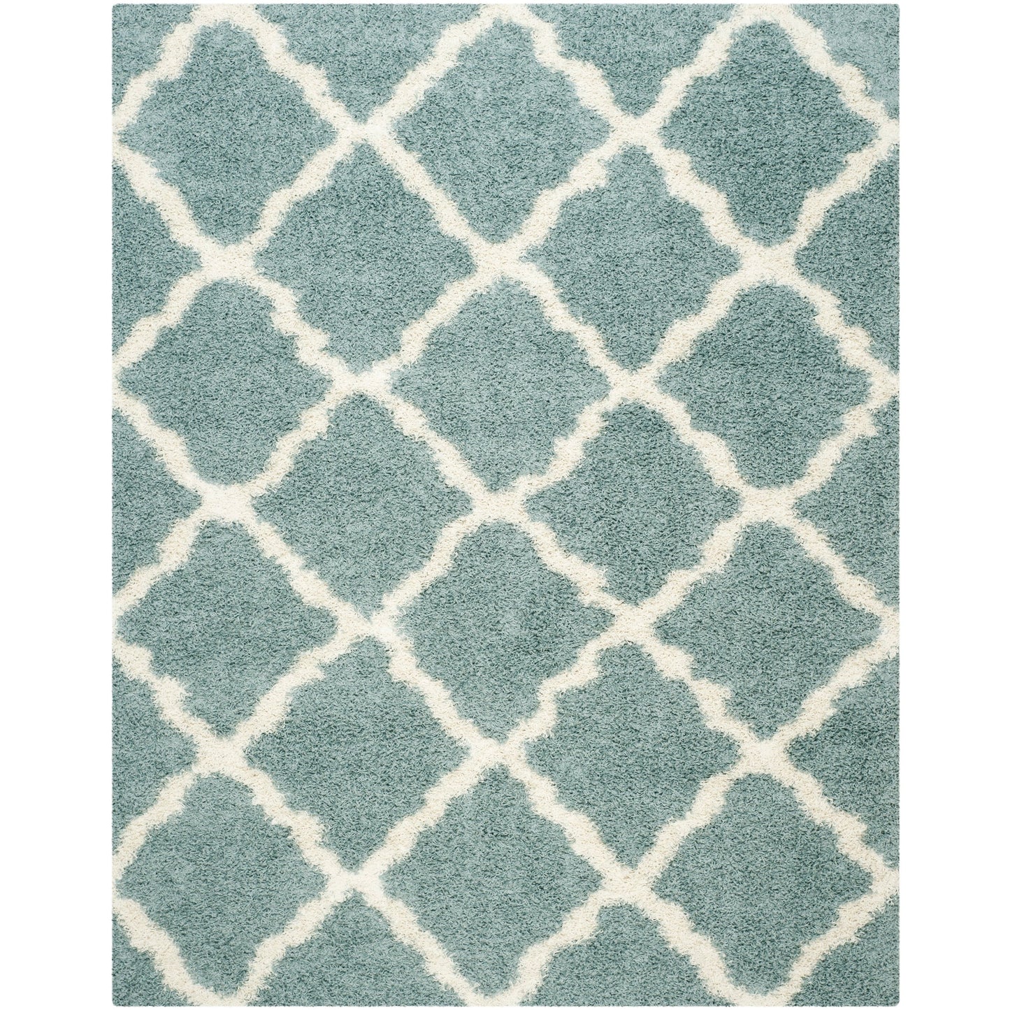 SAFAVIEH Dallas Shag Darina Trellis 1.5-inch Thick Rug