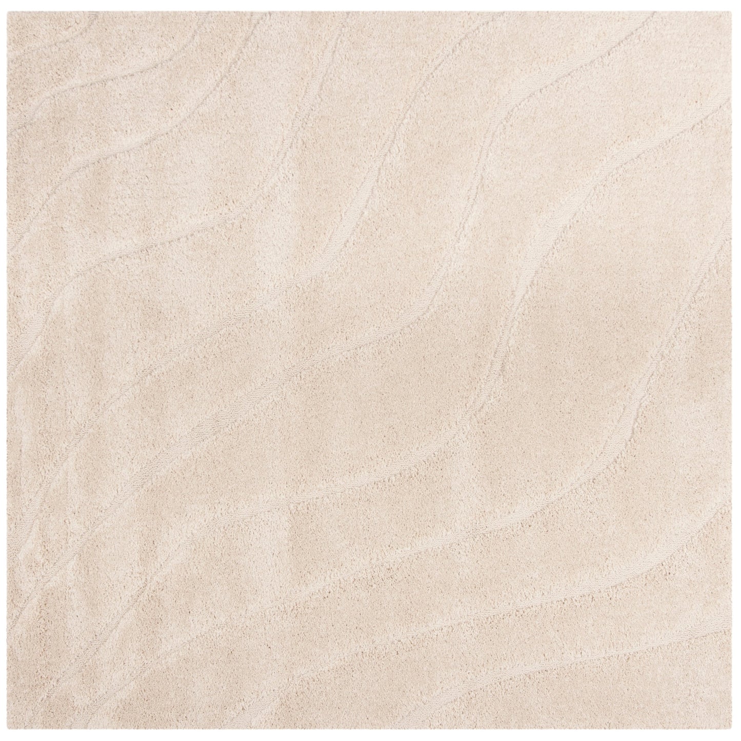SAFAVIEH Florida Shag Borbala Soft Serene Waves 1.2-inch Thick