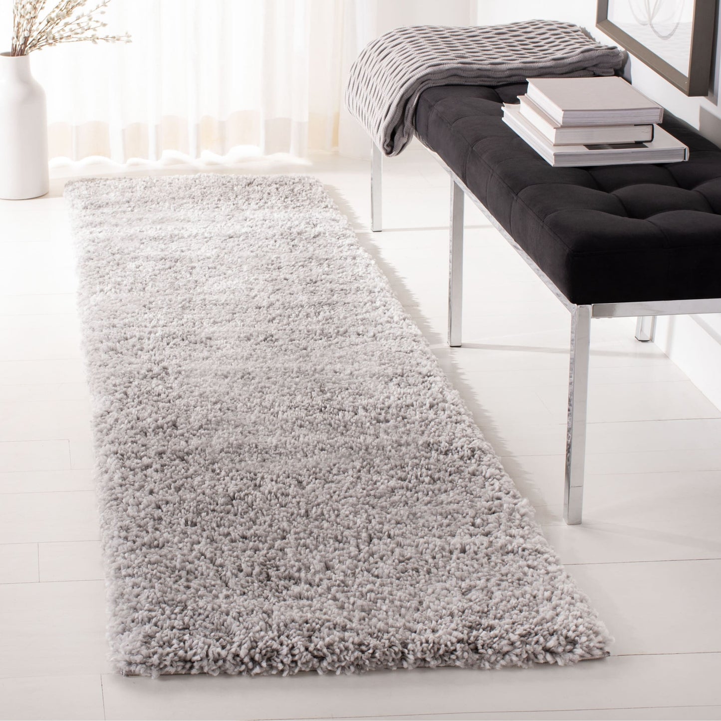 SAFAVIEH Fontana Shag Dagi Solid 2-inch Thick Rug