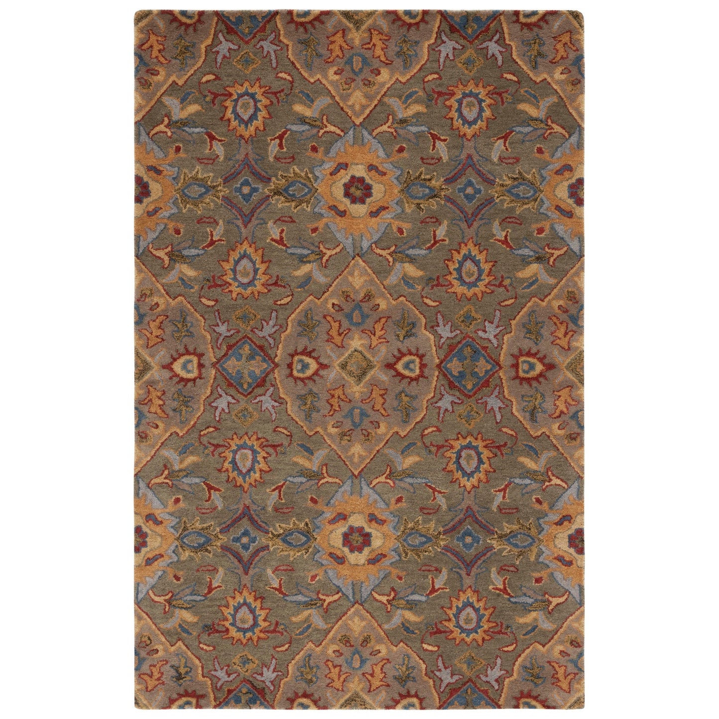 SAFAVIEH Heritage Sheena Hand-tufted Wool Area Rug