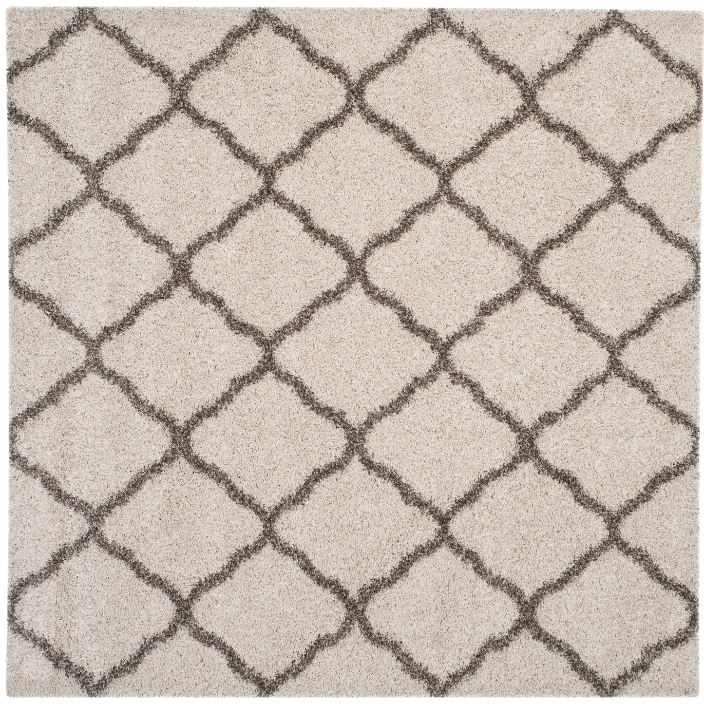 SAFAVIEH Hudson Shag Athena Trellis 2-inch Thick Rug