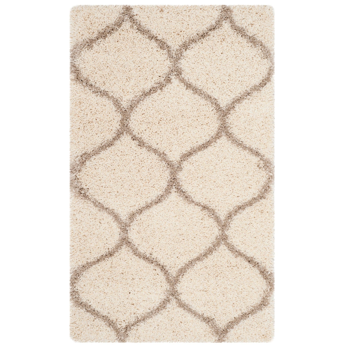 SAFAVIEH Hudson Shag Pushpa Trellis 2-inch Thick Area Rug