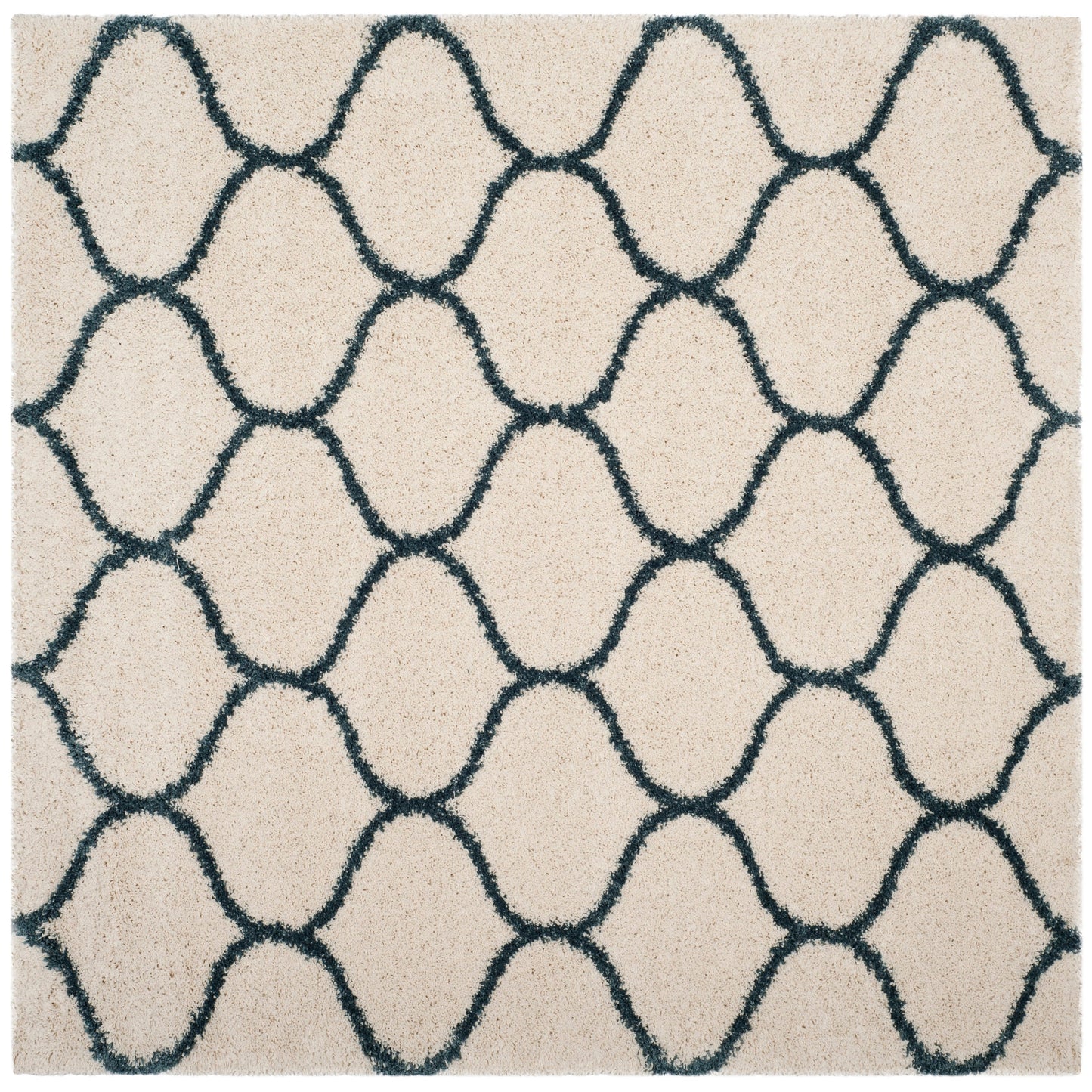 SAFAVIEH Hudson Shag Pushpa Trellis 2-inch Thick Area Rug