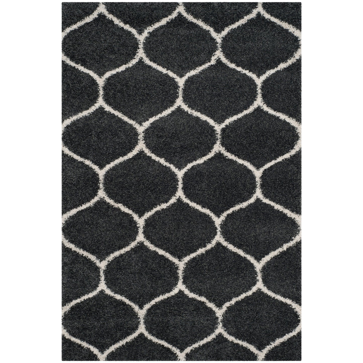 SAFAVIEH Hudson Shag Pushpa Trellis 2-inch Thick Area Rug