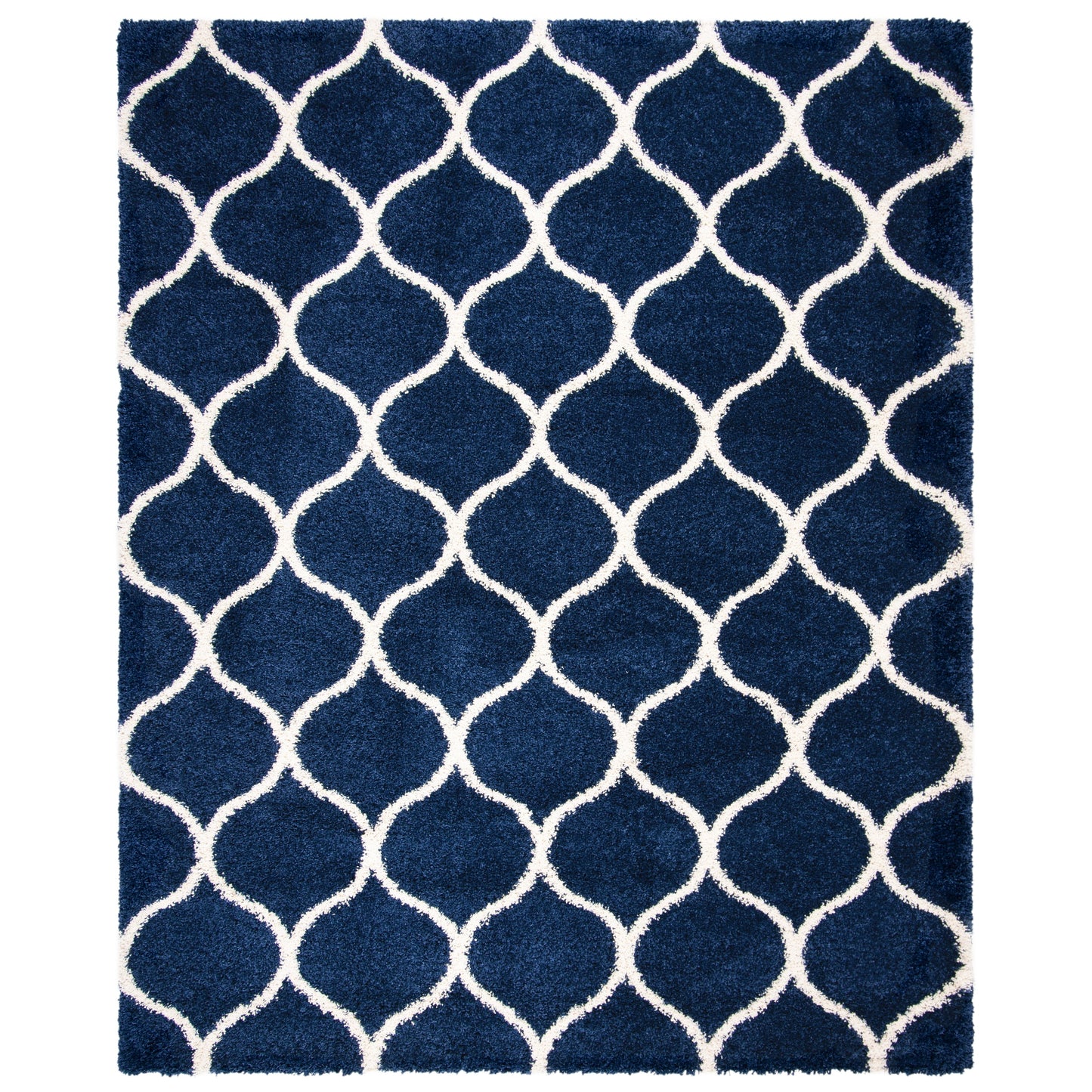SAFAVIEH Hudson Shag Pushpa Trellis 2-inch Thick Area Rug