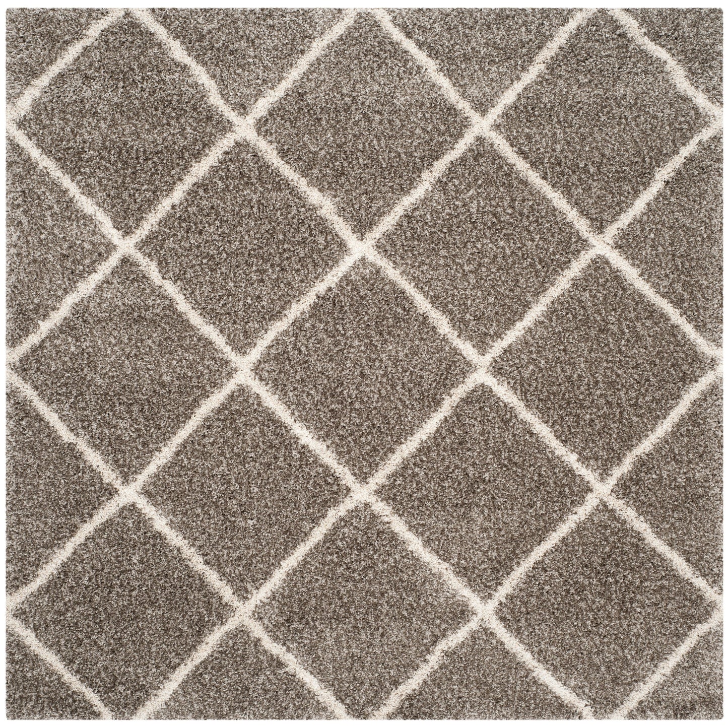 SAFAVIEH Hudson Shag Raili Diamond Trellis 2-inch Thick Rug