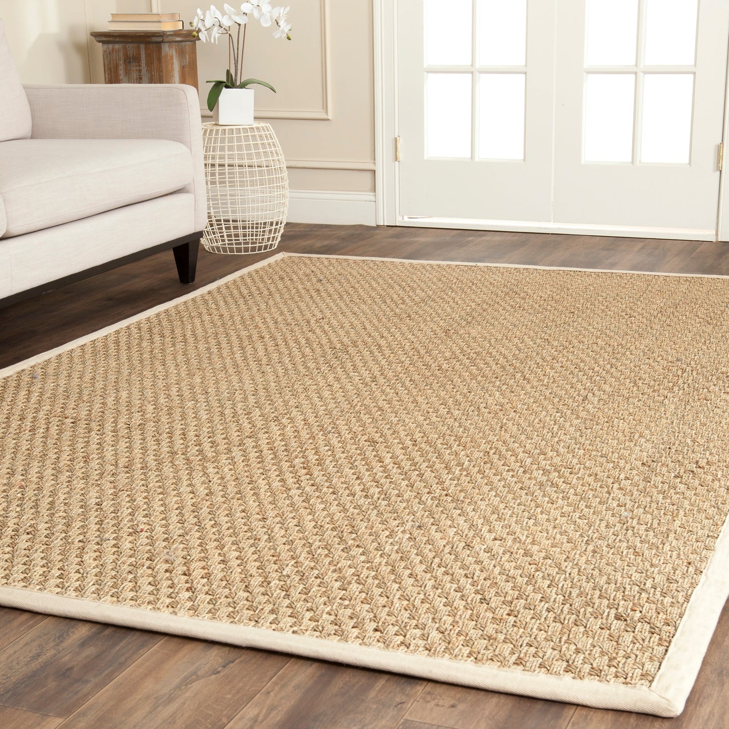 SAFAVIEH Natural Fiber Zymryd Basketweave Seagrass Rug