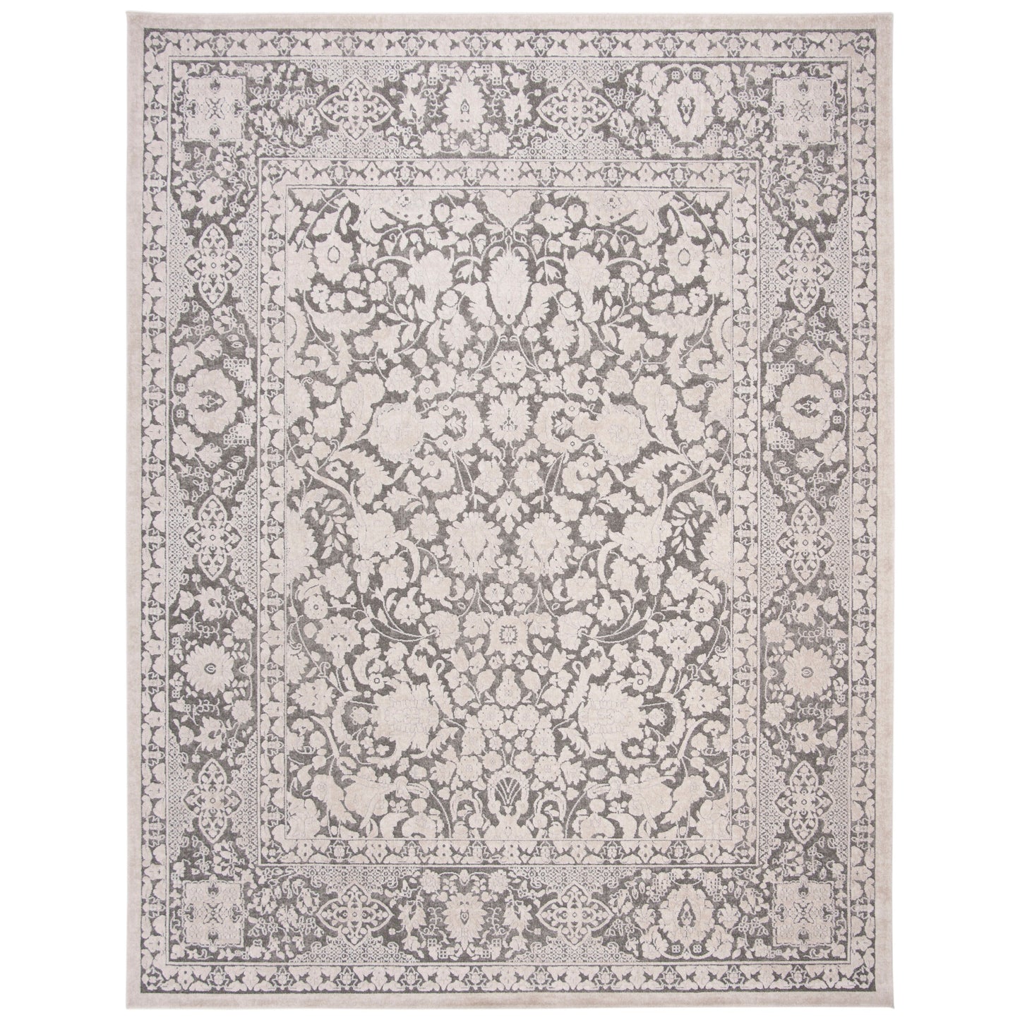 SAFAVIEH Reflection Eulah Modern Oriental Polyester Rug