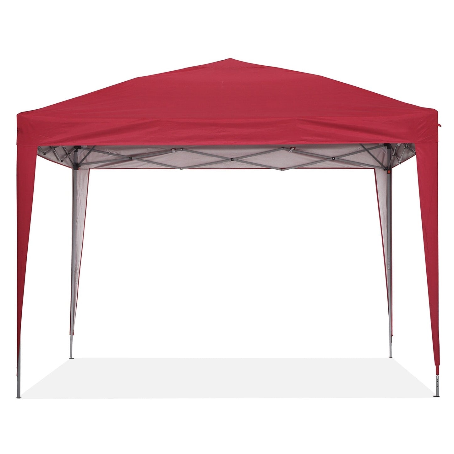 Zenova 10' x 10' Outdoor Pop Up Canopy Tent Patio Gazebo Party Wedding Tent