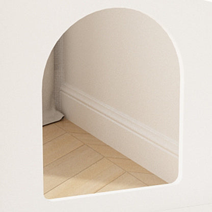 Cat Litter Box Enclosure Cat House Side Table Door Cabinet Bookcase