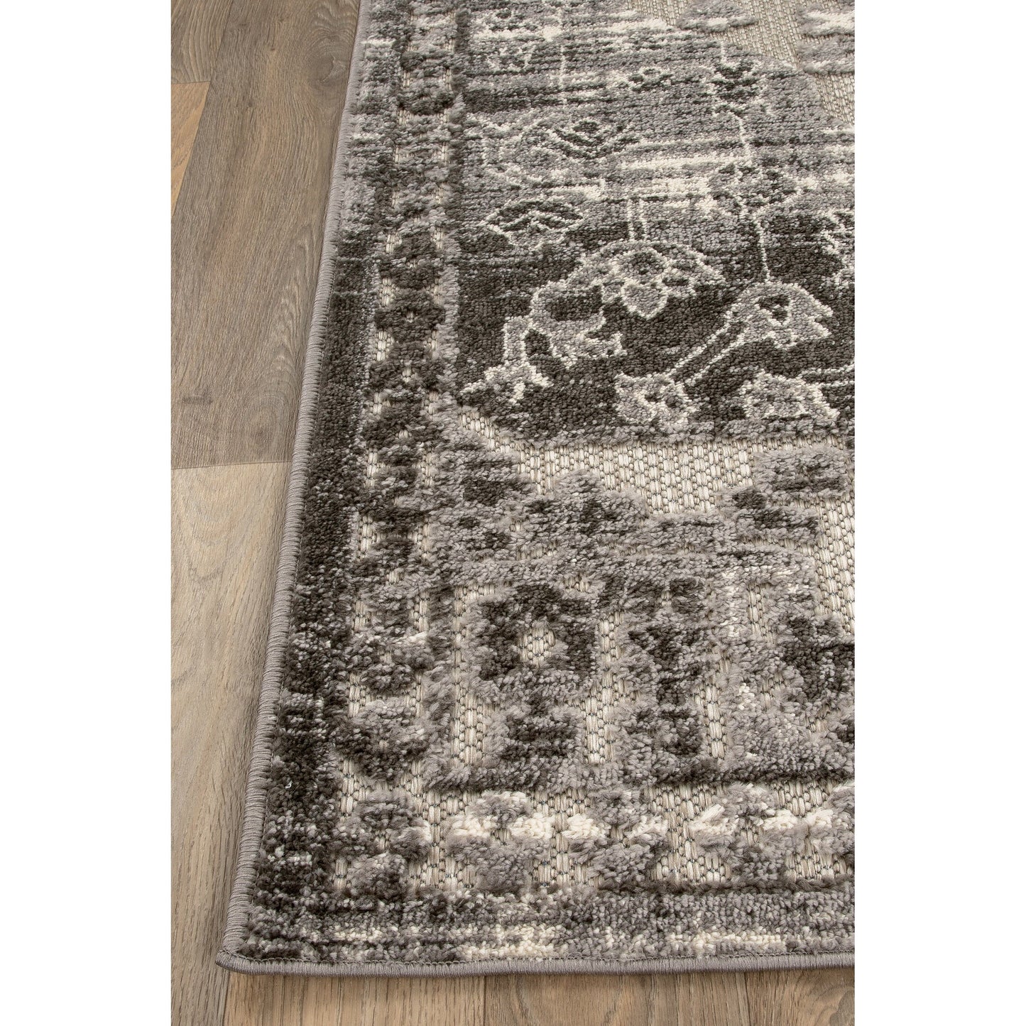 World Rug Gallery Distressed Traditional Indoor/Outdoor Area Rug