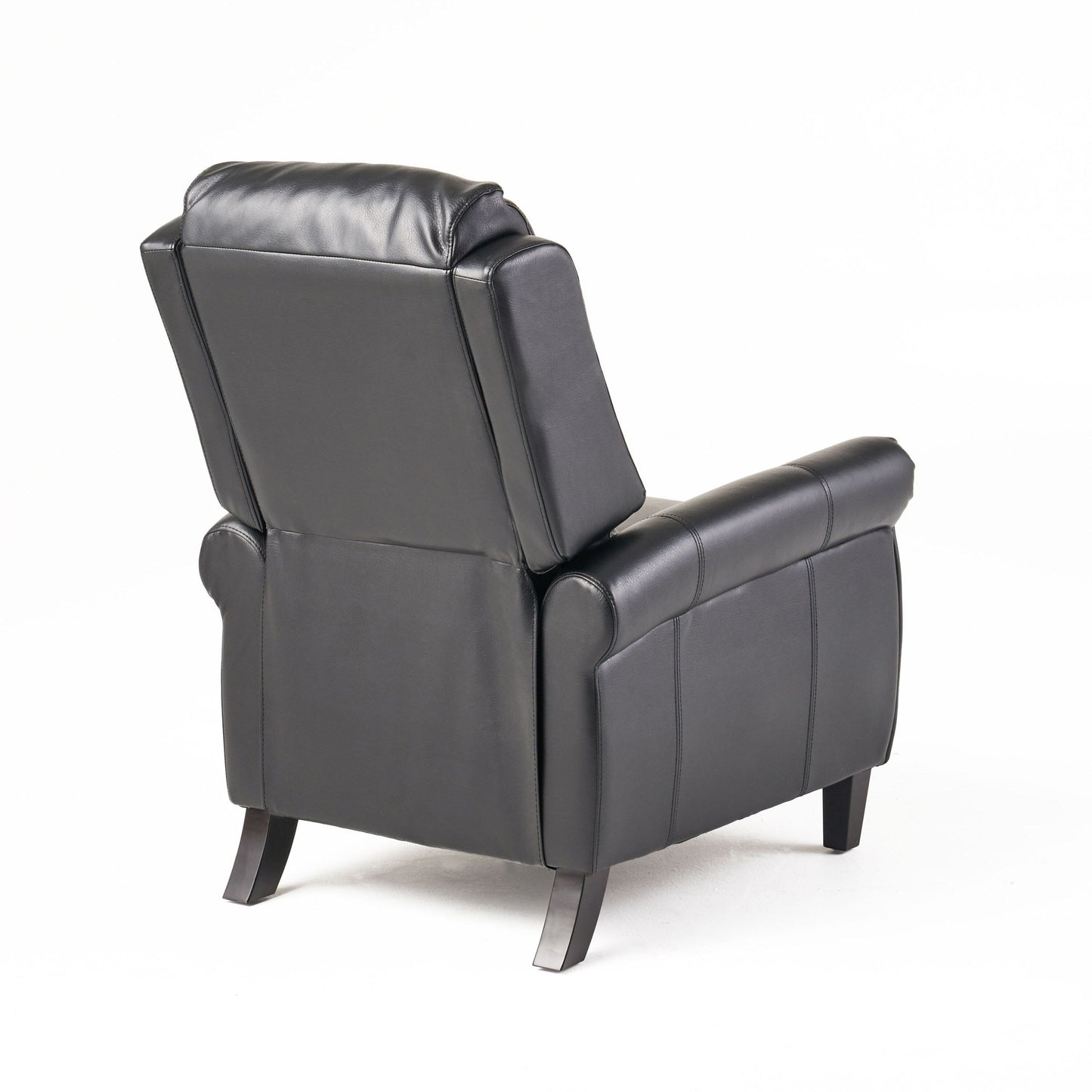 Roomfitters Ultimate Comfort PU Leather Pushback Recliner, Luxurious Recliner Chair for Living Room or Bedroom