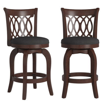 Rovinj Scroll Back Swivel Counter Stool