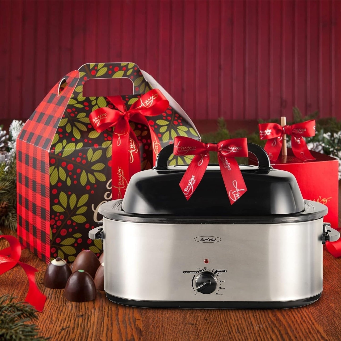 Royalcraft Roaster Oven with Removable Pan