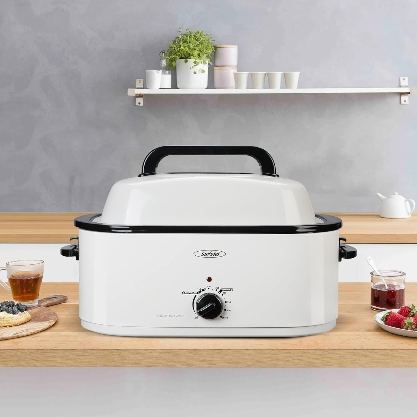 Royalcraft Roaster Oven with Removable Pan