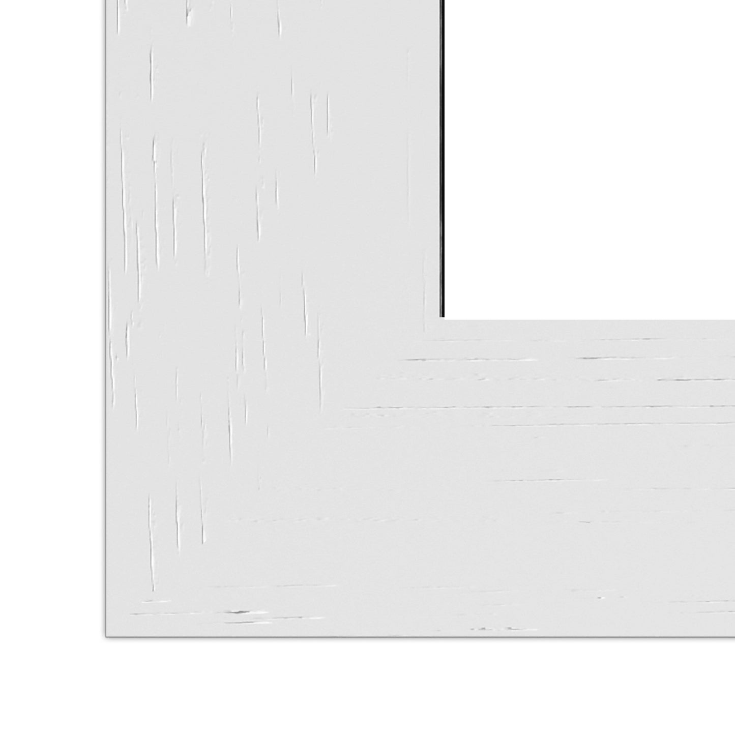 Rustic Farmhouse Mirror Vanity Mirror Solid Wood Frame with Metal Barn Style Mirror