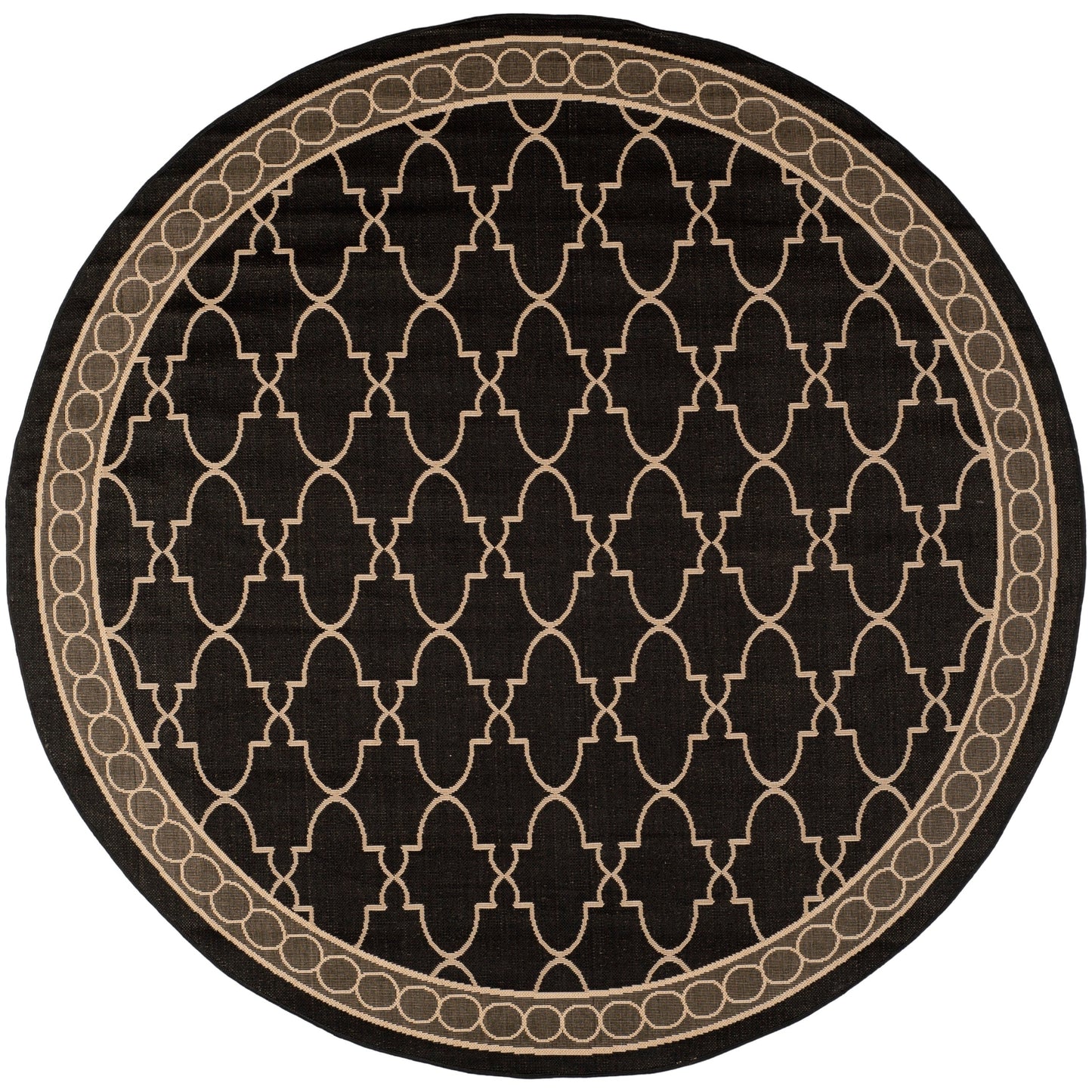 SAFAVIEH Courtyard Janell Trellis Indoor/ Outdoor Waterproof Patio Backyard Rug