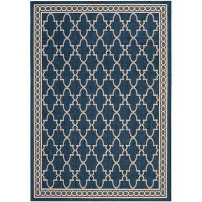 SAFAVIEH Courtyard Janell Trellis Indoor/ Outdoor Waterproof Patio Backyard Rug