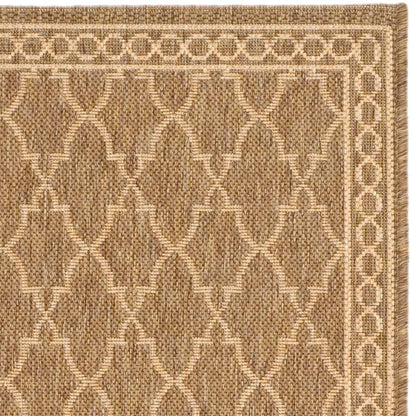 SAFAVIEH Courtyard Janell Trellis Indoor/ Outdoor Waterproof Patio Backyard Rug