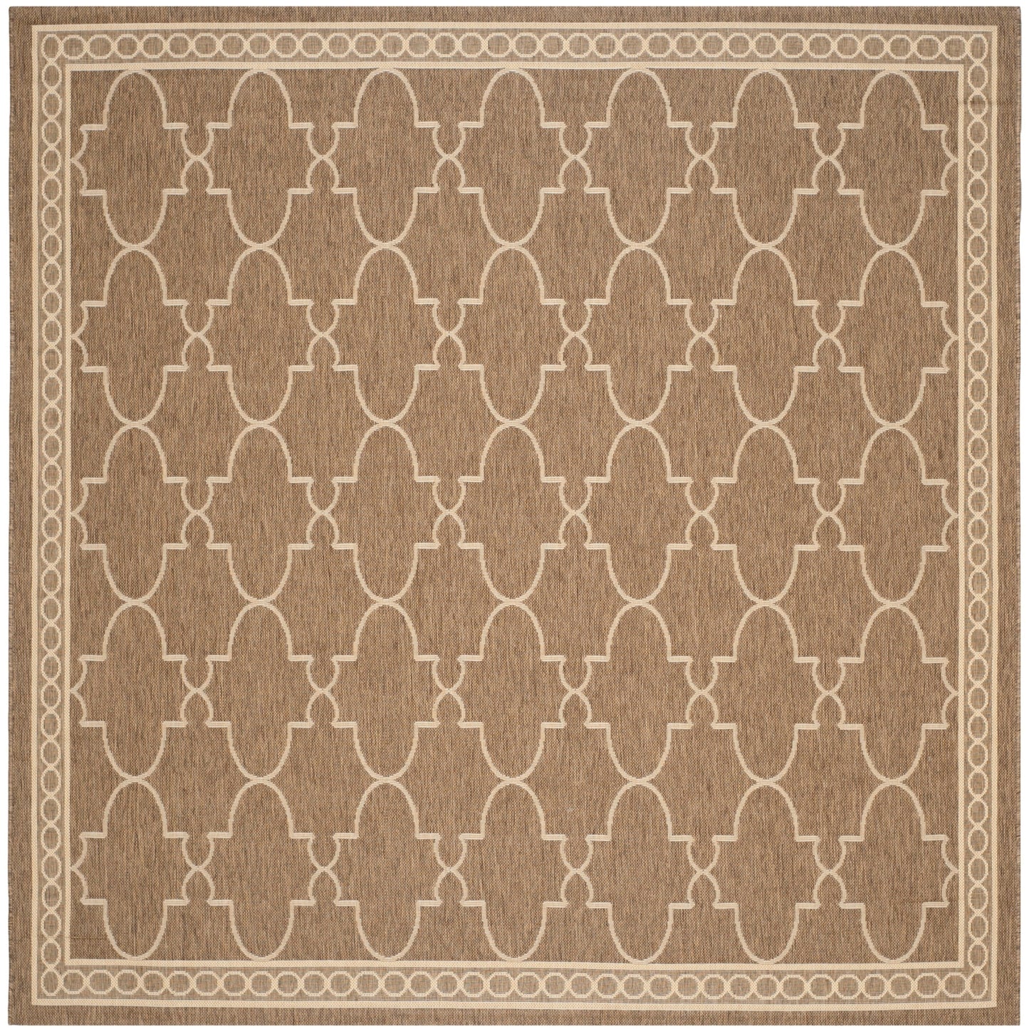 SAFAVIEH Courtyard Janell Trellis Indoor/ Outdoor Waterproof Patio Backyard Rug
