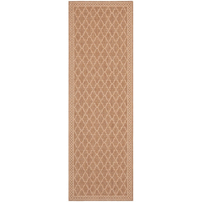 SAFAVIEH Courtyard Janell Trellis Indoor/ Outdoor Waterproof Patio Backyard Rug