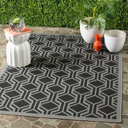 SAFAVIEH Courtyard Jeanine Indoor/ Outdoor Waterproof Patio Backyard Rug
