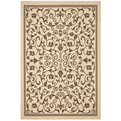 SAFAVIEH Courtyard Miljeta Indoor/ Outdoor Waterproof Patio Backyard Rug