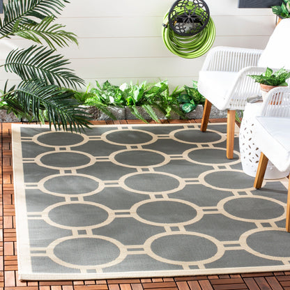 SAFAVIEH Courtyard Nira Indoor/ Outdoor Waterproof Patio Backyard Rug