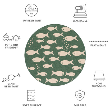 SAFAVIEH Courtyard Ragne Indoor/ Outdoor Waterproof Patio Backyard Rug