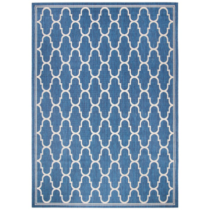 SAFAVIEH Courtyard Sufia Waterproof Trellis Backyard Patio Rug