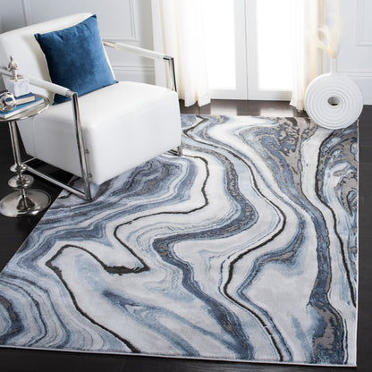 SAFAVIEH Craft Elvyra Modern Abstract Marble Pattern Rug