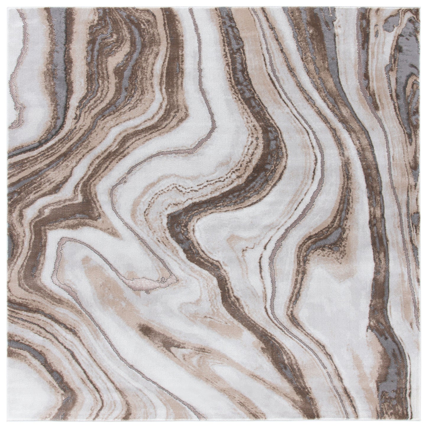 SAFAVIEH Craft Elvyra Modern Abstract Marble Pattern Rug