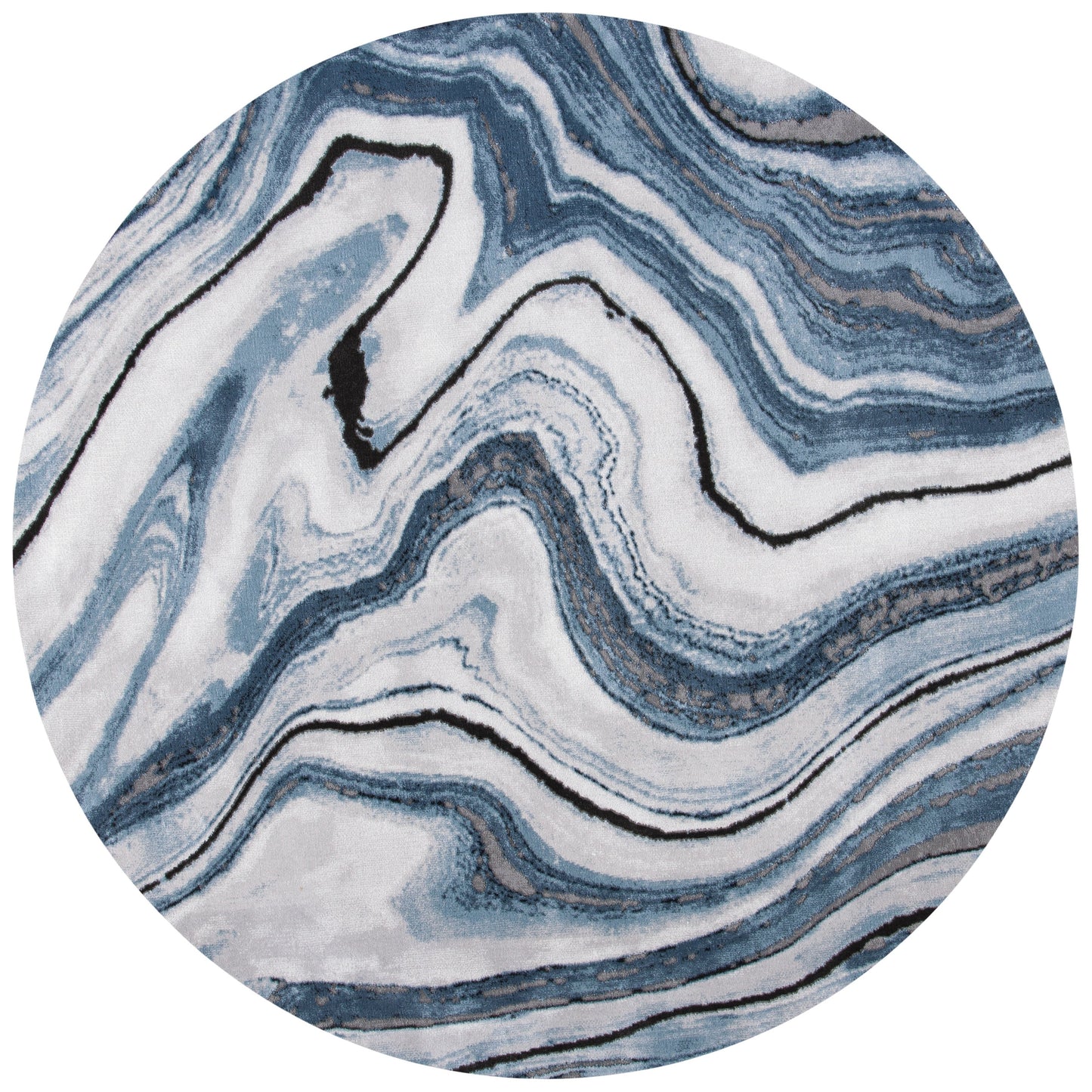 SAFAVIEH Craft Elvyra Modern Abstract Marble Pattern Rug