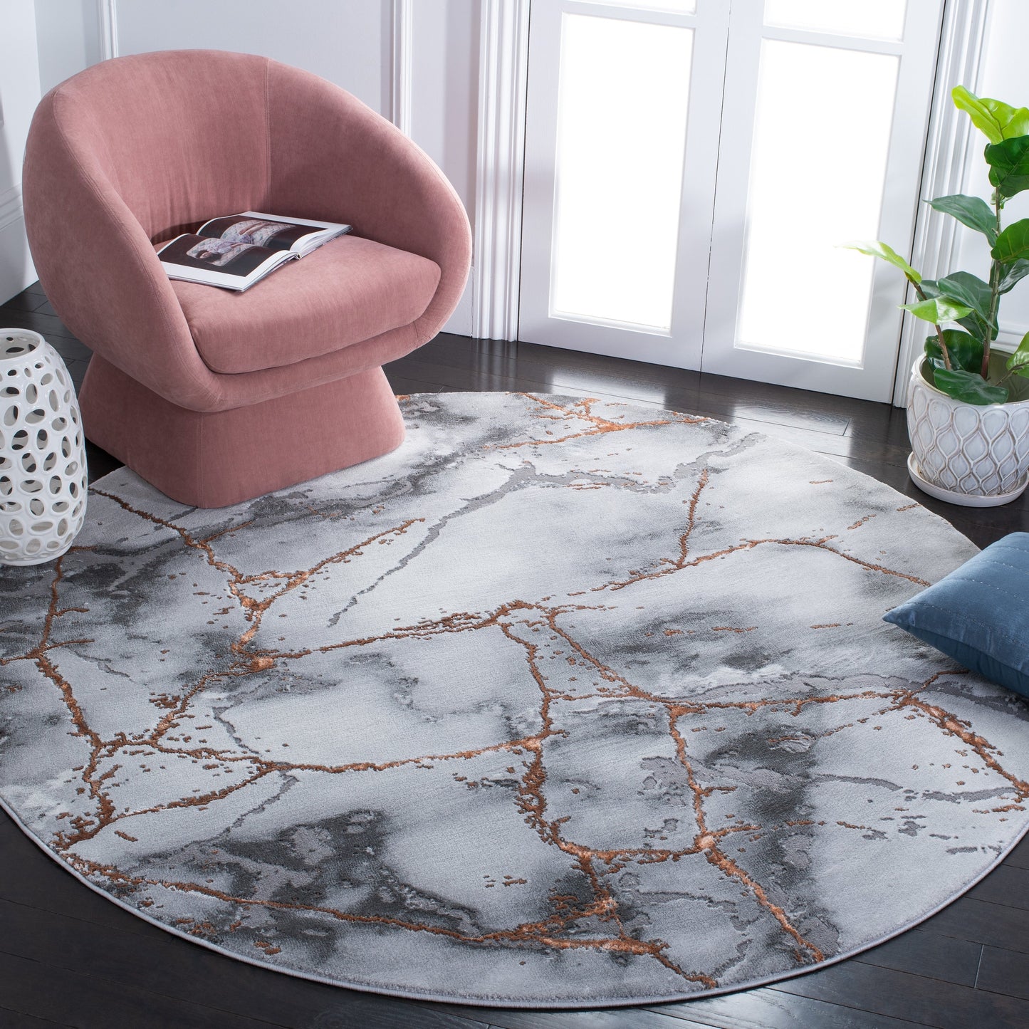 SAFAVIEH Craft Miyase Modern Abstract Rug