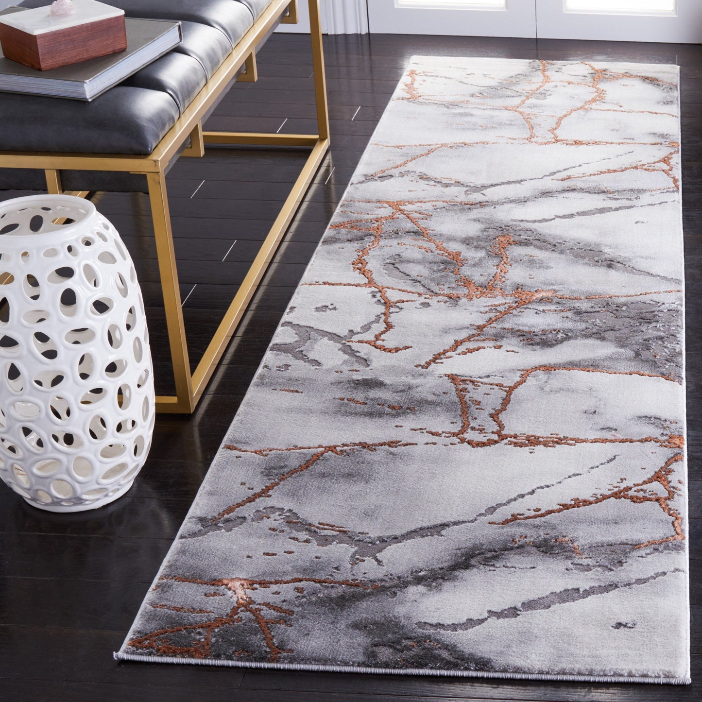 SAFAVIEH Craft Miyase Modern Abstract Rug