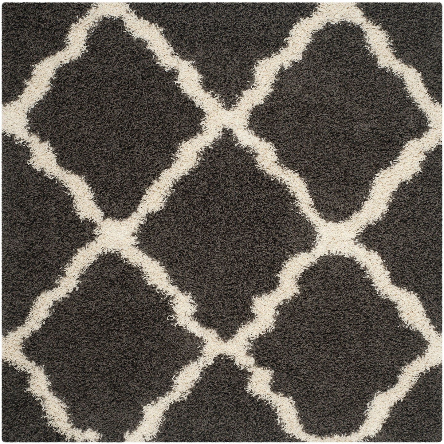 SAFAVIEH Dallas Shag Darina Trellis 1.5-inch Thick Rug