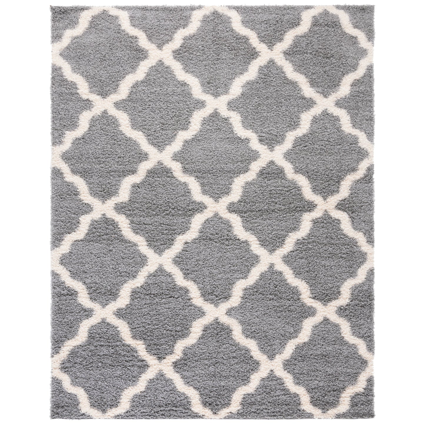 SAFAVIEH Dallas Shag Darina Trellis 1.5-inch Thick Rug