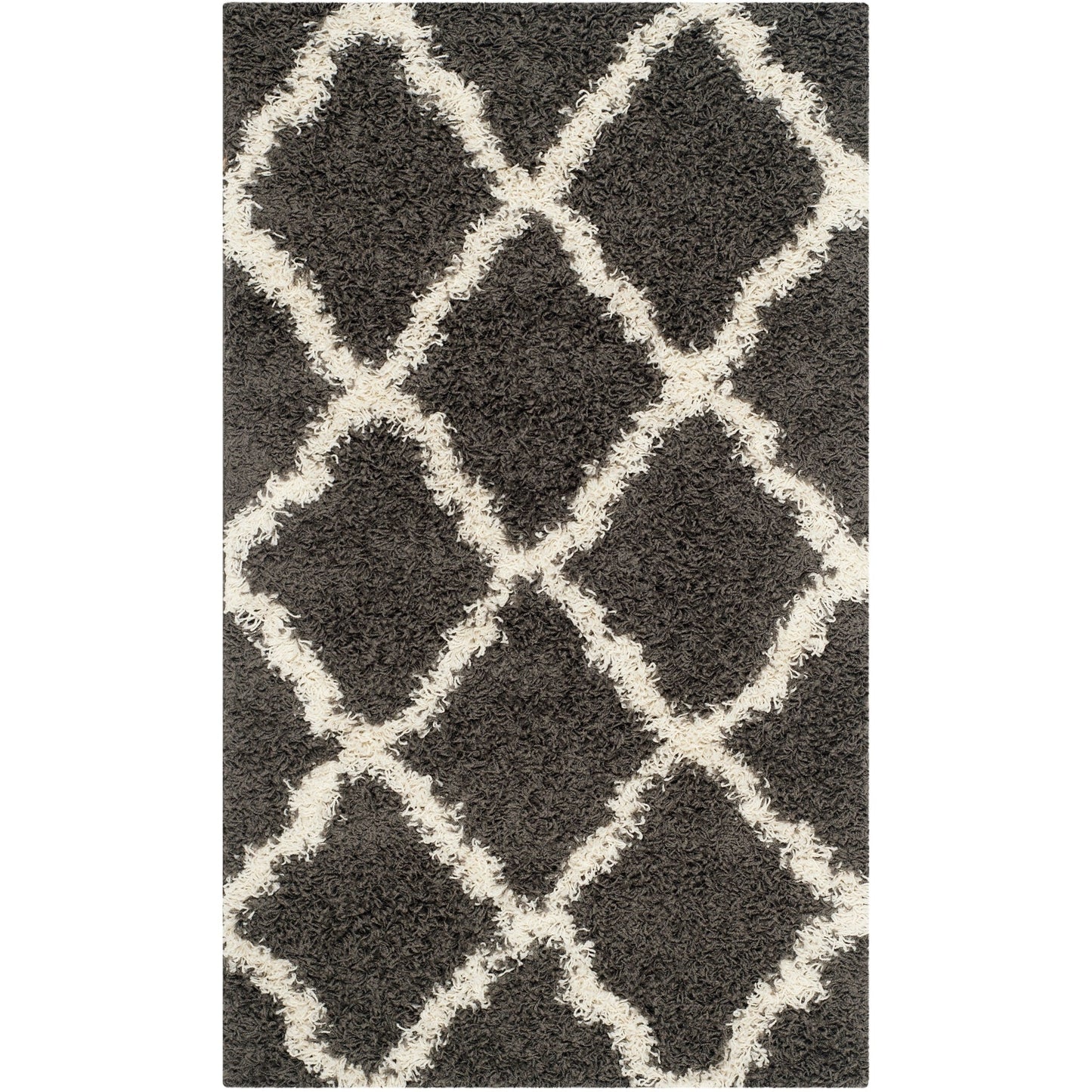 SAFAVIEH Dallas Shag Darina Trellis 1.5-inch Thick Rug