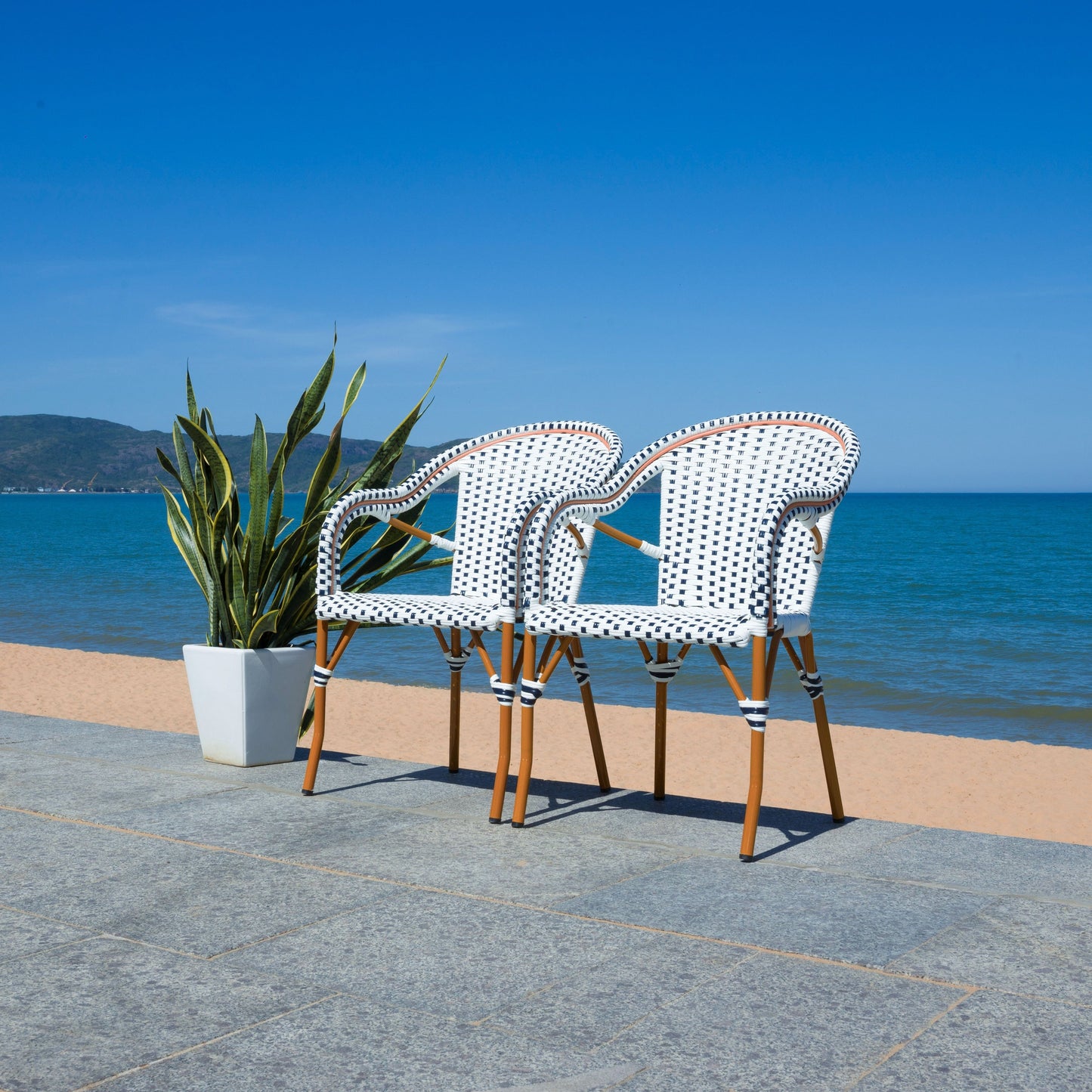 SAFAVIEH Doreth Arm Chair (Set of 2) - 23Wx36Dx25H