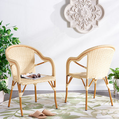 SAFAVIEH Doreth Arm Chair (Set of 2) - 23Wx36Dx25H