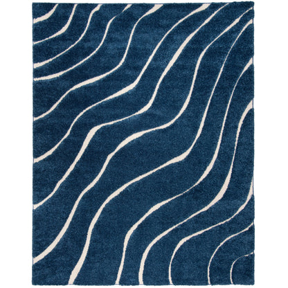 SAFAVIEH Florida Shag Borbala Soft Serene Waves 1.2-inch Thick