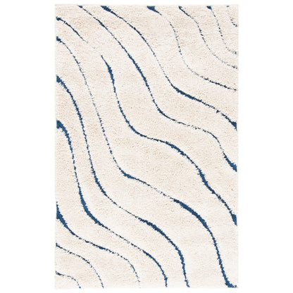 SAFAVIEH Florida Shag Borbala Soft Serene Waves 1.2-inch Thick
