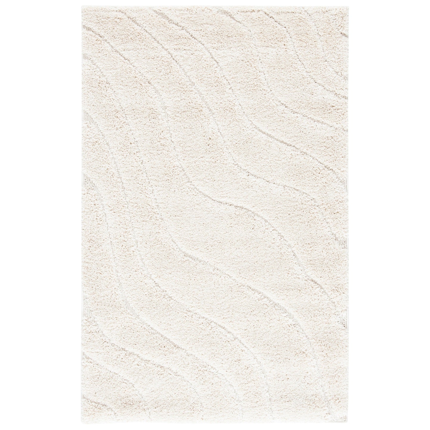 SAFAVIEH Florida Shag Borbala Soft Serene Waves 1.2-inch Thick