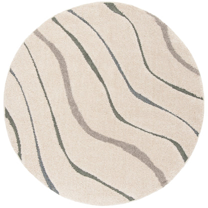SAFAVIEH Florida Shag Borbala Soft Serene Waves 1.2-inch Thick
